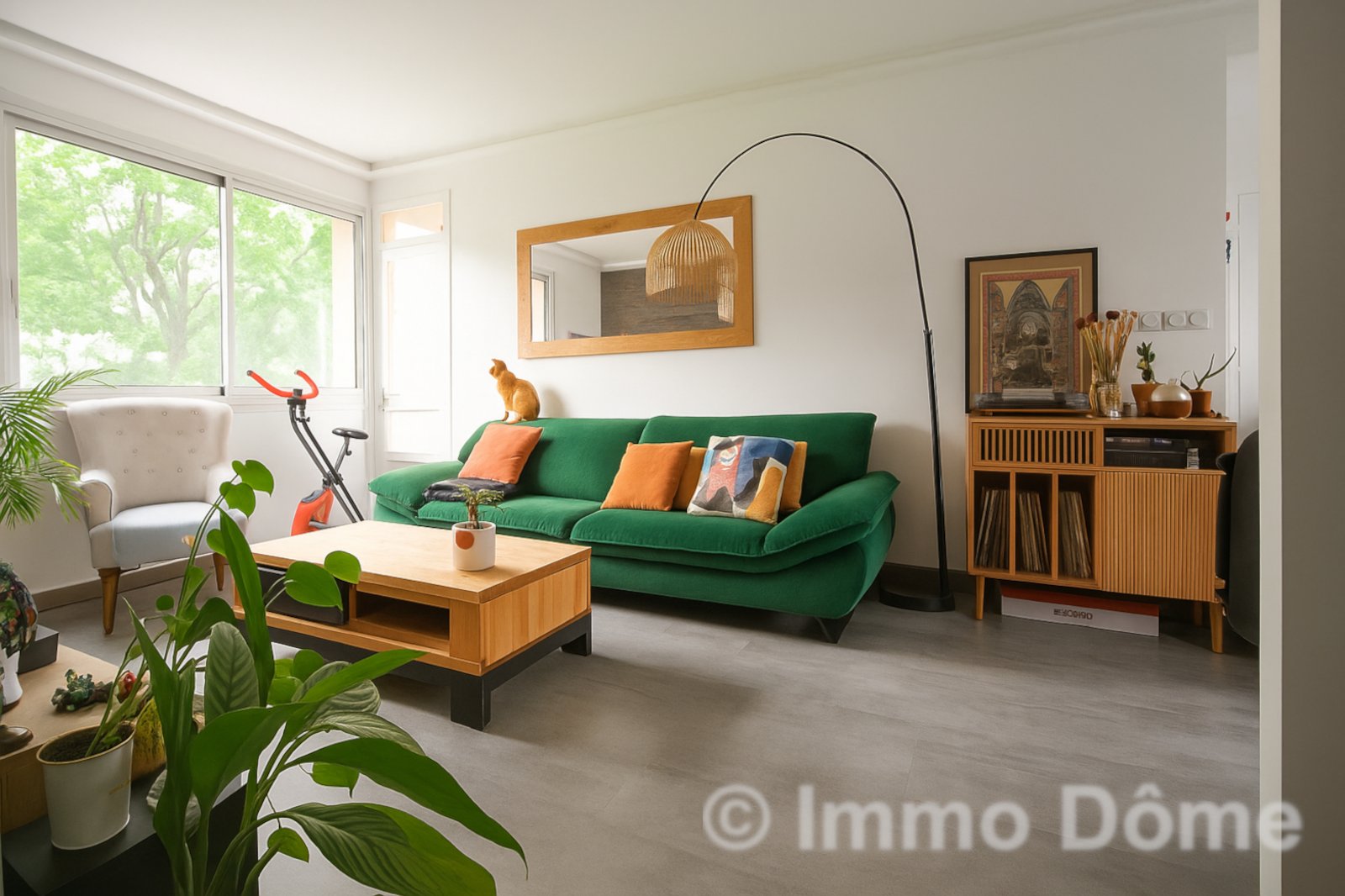 Superbe F3, 58 m², garage